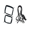 Розтяжка на ліжко Punishment - 5-Piece Bed Restraint Kit - Black