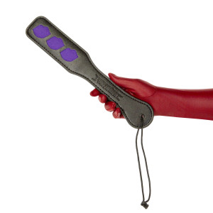 Паддл Punishment - Purple Lips Paddle – Black. Photo 2