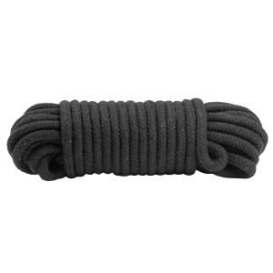 Мотузка для шибарі Punishment - Bondage Rope - Black. Photo 2