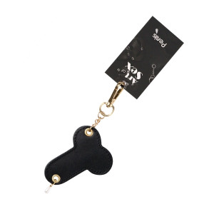 Брелок на карабіні для ключів Art of Fhallus, Чорний. Photo 3