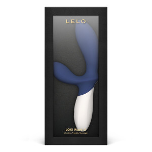 Масажер простати LELO Loki Wave 2 Base Blue, 2 мотори, манливий рух + вібрація. Photo 3