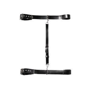 Бондажний набір Art of Sex - Michelle чорний, екошкіра. Photo 2