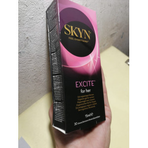 Возбуждающий гель SKYN Excite for her 15 мл (мятая упаковка!!!). Photo 2