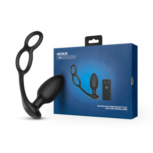 Анальна вібропробка Nexus Tornado Cock and Ball Ring. Photo 3