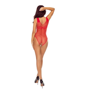 Бодістокінг Passion BS109 One Size, red. Photo 2