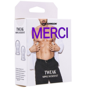 Присоски для сосків Doc Johnson Merci - Tweak - Nipple Sucker Set. Photo 3