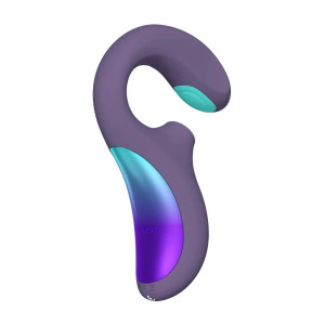 Кліторально-вагінальний звуковий стимулятор LELO Enigma Double Sonic Cyber Purple. Photo 2