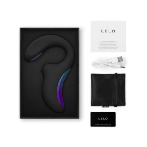 Кліторально-вагінальний звуковий стимулятор LELO Enigma Double Sonic Black. Photo 3