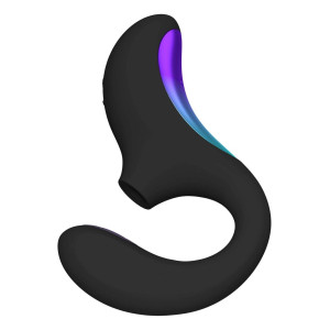 Кліторально-вагінальний звуковий стимулятор LELO Enigma Double Sonic Black. Photo 2