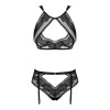 Комплект Obsessive Allastia 2-pcs set black S/M