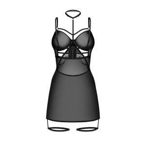 Бебі-долл Obsessive Arrowel Black chemise S/M. Photo 2