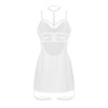 Бебі-долл Obsessive Arrowel White chemise L/XL