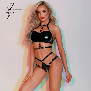 Комплект жіночої еротичної білизни JSY 5963 One Size. Photo 2