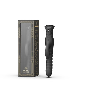 Пульсатор-кролик з вібрацією Zalo Mose 2 Obsidian Black. Photo 3