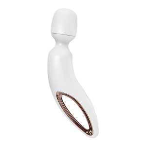 Вибромассажер Satisfyer Wand-erland (White/Rosegold) (мятая упаковка!!!). Photo 3