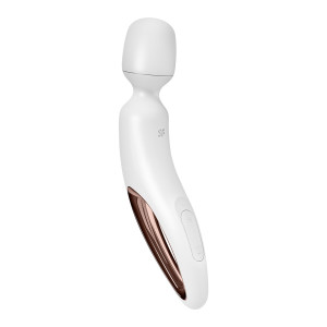 Вібромасажер Satisfyer Wand-erland (White/Rosegold)