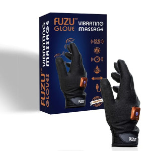 Віброрукавичка (права) FUZU Gloves Vibrating Massage Right Hand, 11 режимів. Photo 2
