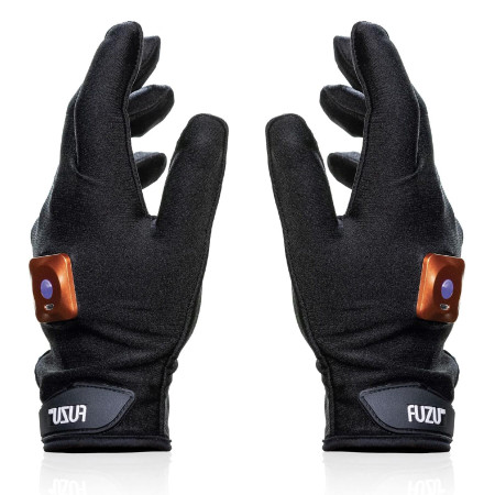 Віброрукавички (пара) FUZU Gloves Vibrating Massage Two Hands, 11 режимів
