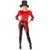 Костюм циркачки Leg Avenue Circus Ringmaster Diva Catsuit S
