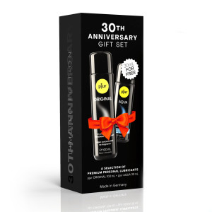 Ювілейний набір лубрикантів pjur 30th Anniversary Gift Set: Original 100 мл та Aqua 30 мл. Photo 3