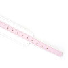 Нашийник з повідцем Liebe Seele White & Pink Fairy Goat Leather Collar
