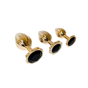 Набір анальних пробок LOCKINK YEAHWOW Nympho Butt Plug Set. Photo 2