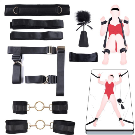БДСМ-набір LOCKINK YEAHWOW Bed Restraint set