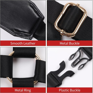 БДСМ-набір LOCKINK YEAHWOW Black Doggy Style Saddle set. Photo 2