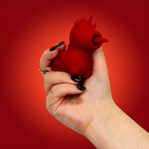 Вібратор-єдиноріжка Unihorn - Blaze Diablo, пестливий язичок. Photo 3