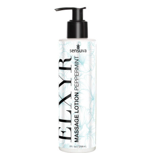 Лосьйон для масажу ніг та ступень Sensuva ELXYR Massage Lotion Peppermint (236 мл)
