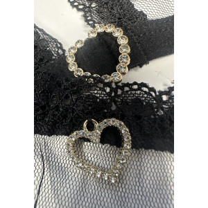 Комплект Passion BELISSANA SET black XL. Photo 3