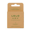 Презервативи LELO HEX Condoms Organic 3 Pack, тонкі та суперміцні